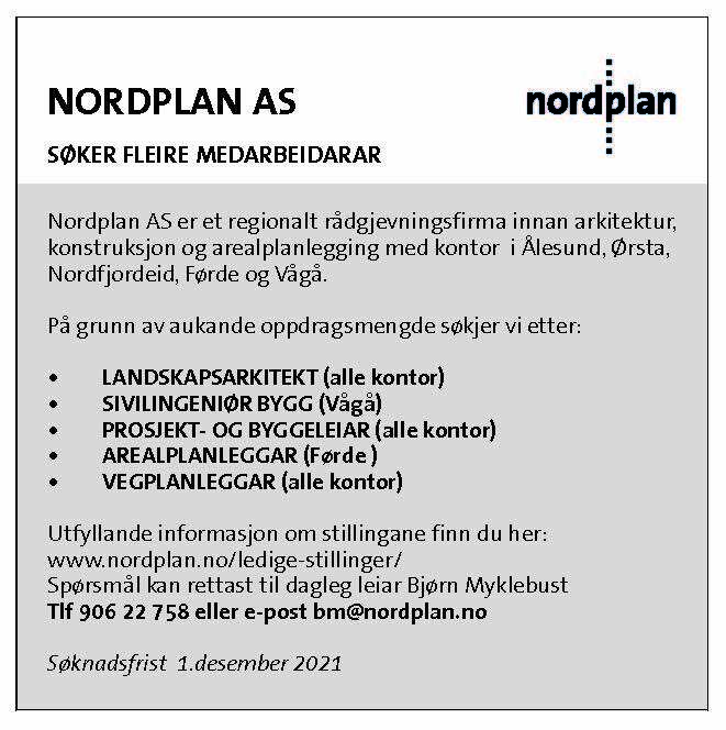 Annonse alle fag okt 2021